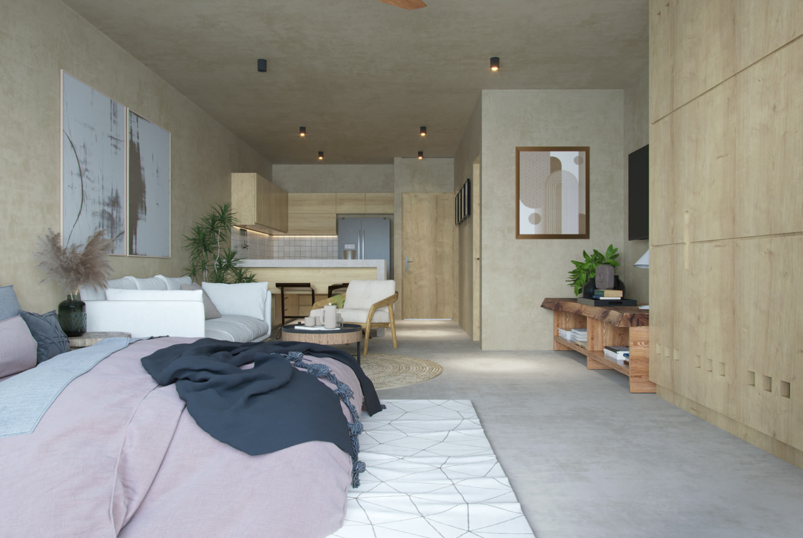 HANA NI - cuisine typologie B, projet immobilier à Cancún