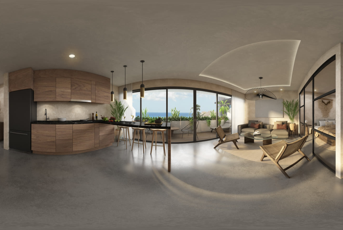 Isabella - image intérieure 360, projet immobilier Team Dan Alex