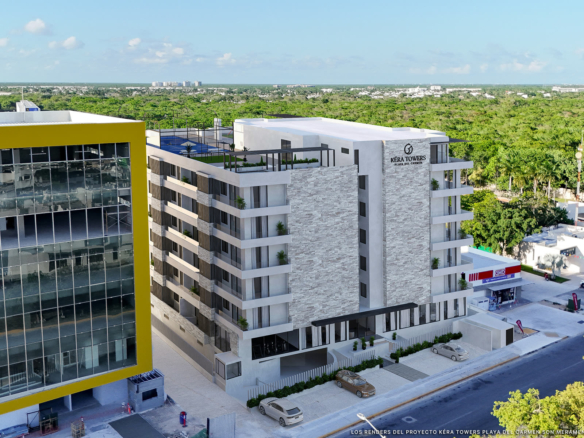 Kera Towers - vue aérienne, projet immobilier Team Dan Alex