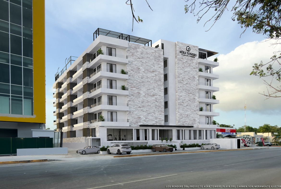 Kera Towers - façade, projet immobilier Team Dan Alex