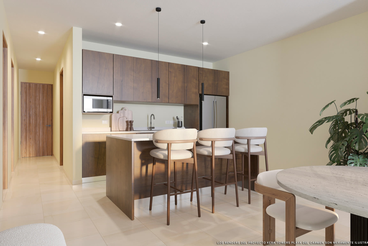 Kera Towers - cuisine, projet immobilier Team Dan Alex