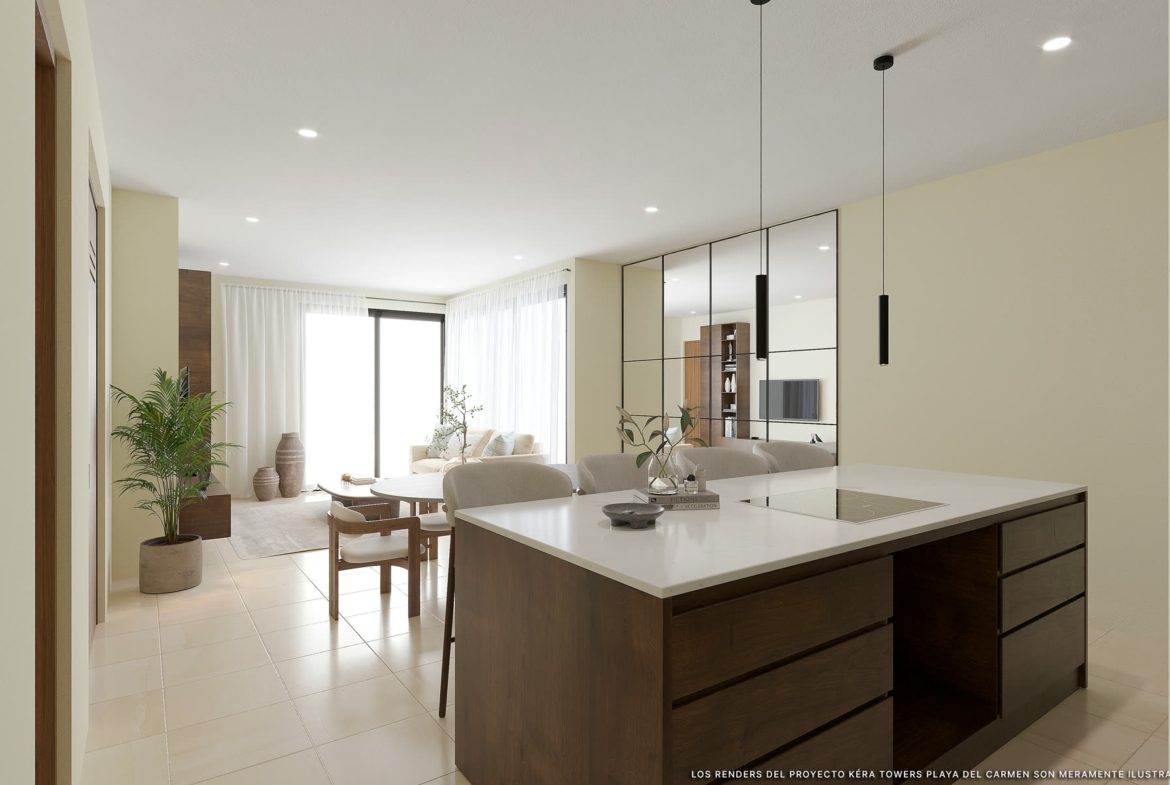 Kera Towers - penthouse intérieur, projet immobilier Team Dan Alex