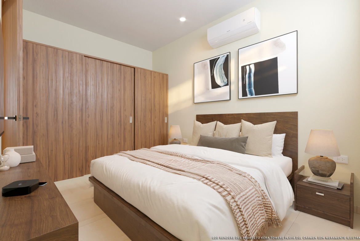 Kera Towers - chambre secondaire, projet immobilier Team Dan Alex