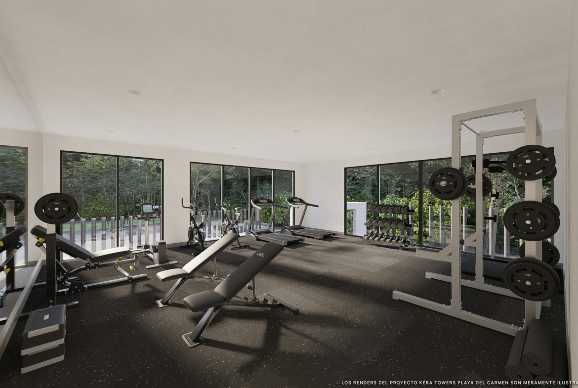 Kera Towers - gymnase, projet immobilier Team Dan Alex