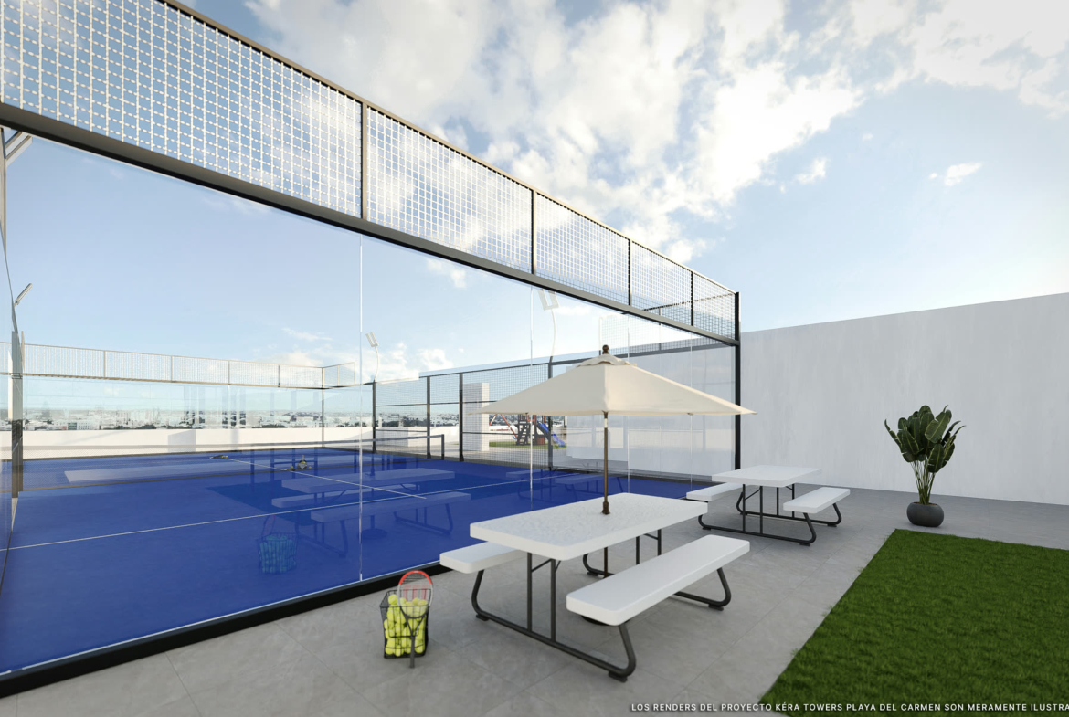 Kera Towers - padel, projet immobilier Team Dan Alex