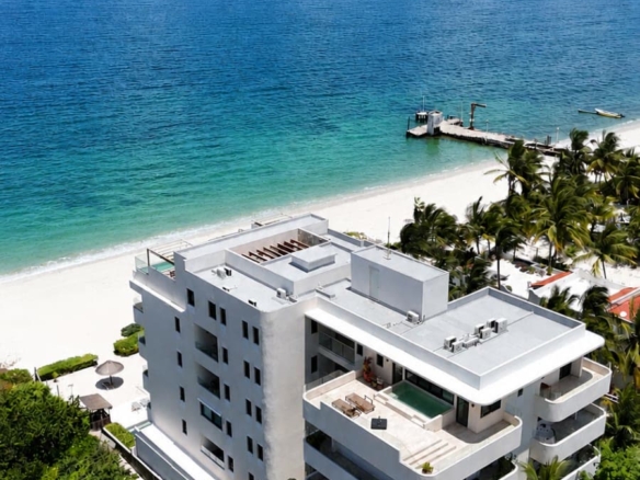 Nálu Beachfront - vue drone, projet immobilier Team Dan Alex
