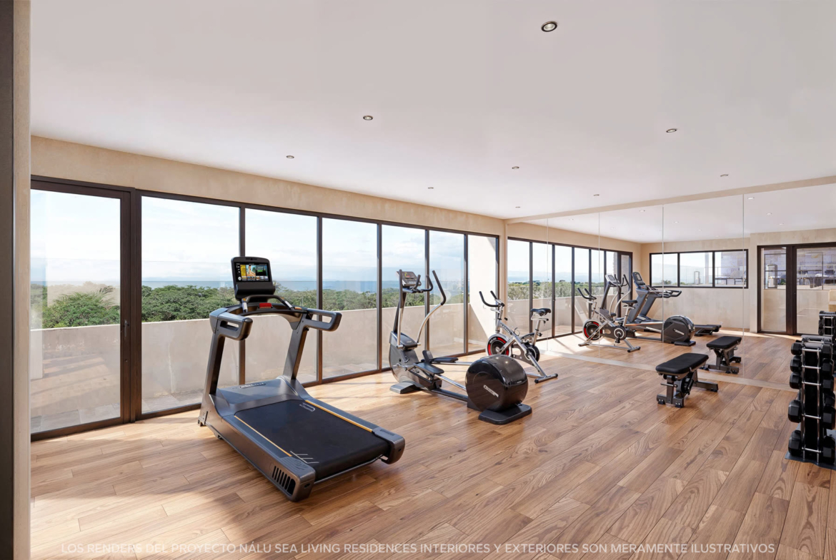 Nálu Sea Living - gymnase, projet immobilier Team Dan Alex