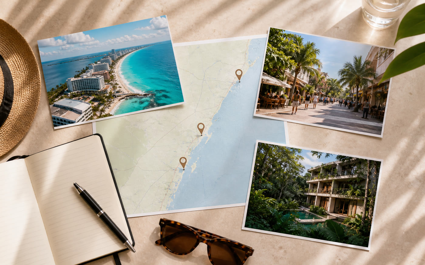 Comparer Playa del Carmen, Tulum et Cancún pour investir